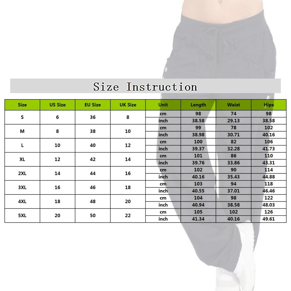 

Plus Size Women Casual Loose Pants Sports Workout Trousers 2020 Fashion Pants Sportswear Fitness Drawstring Trousers