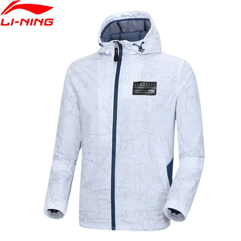 (Код Break) Li-Ning Мужская ветровка полиэстер Обычная подкладка li ning спортивные