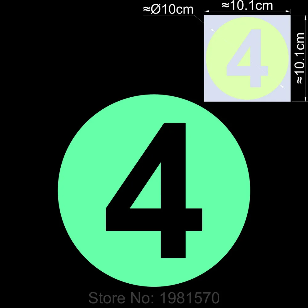 

Светящиеся наклейки NICELET для дома