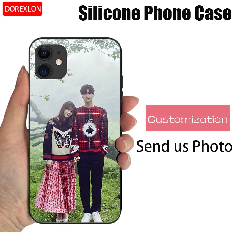 Индивидуальный чехол для телефона DIY Фото мягкий мобильного Samsung Galaxy note 10 S10 S20 Plus