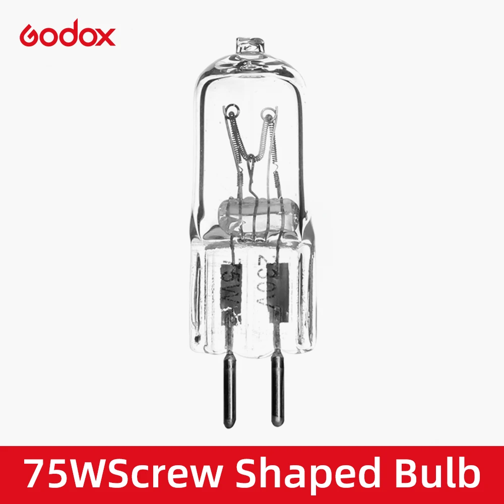 Godox 75 Вт лампочка для фотостудии компактная вспышка стробоскоп K150A K180A 250SDI 300SDI E250