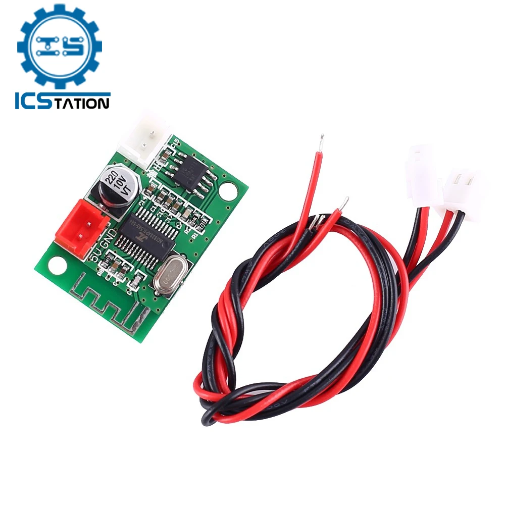 Моно 5 Вт Мини Bluetooth 4 2 Плата усилителя динамика Класс D беспроводной модуль