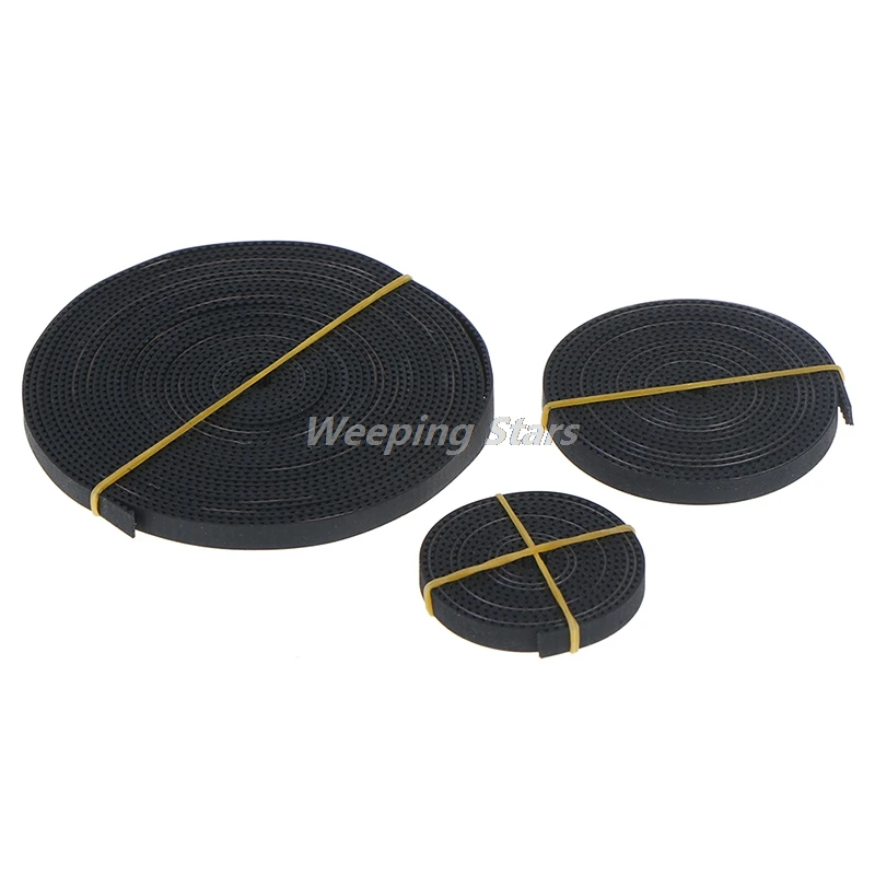 

1/2/5M GT2 Timing Belt 6mm Width 2GT Fiber Reinforced Rubber Open Timing Belt For CNC 3D Printer Reprap Prusa I3 Gear