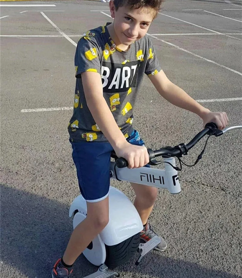 Электрический мотоцикл скутер для взрослых Одноколесный самобалансирующийся 1500