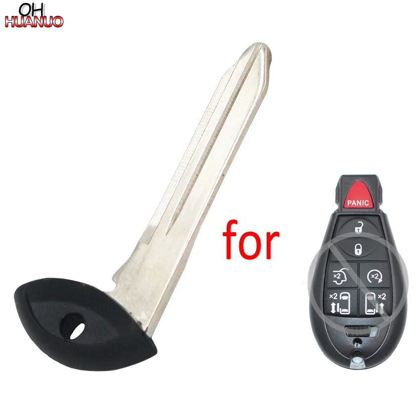 Сменная неразрезанная вставка лезвие аварийного ключа для Chrysler 300 C Grand Voyager Dodge