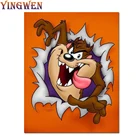 Набор для алмазной живописи с изображением тасманийского дьявола, 5D полный Алмазный Декор детской комнаты