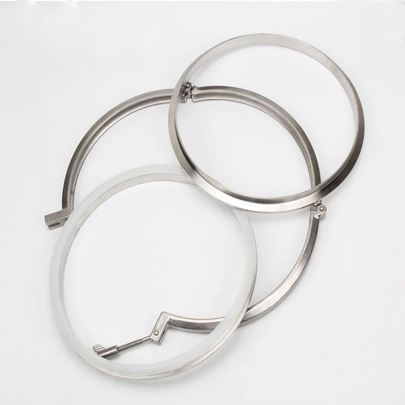 

3" OD 76mm Pipe Weld Ferrule OD 89MM Flange + 3" Tri Clamp + 3" PTFE Gasket Stainless Steel Sanitary SS304 Pipe Fitting