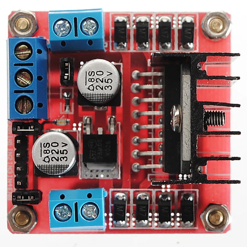 Плата драйвера шагового двигателя L298N Dual H Bridge для Arduino RC Drone FPV Robot запасные части