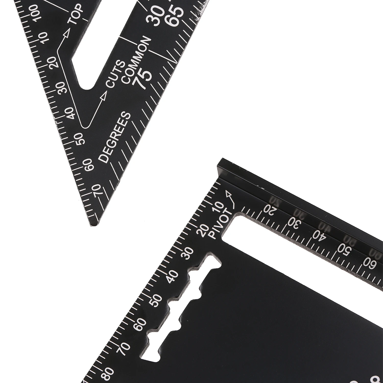7 дюймов стропильной квадрат метрических Треугольники линейка двойная шкала