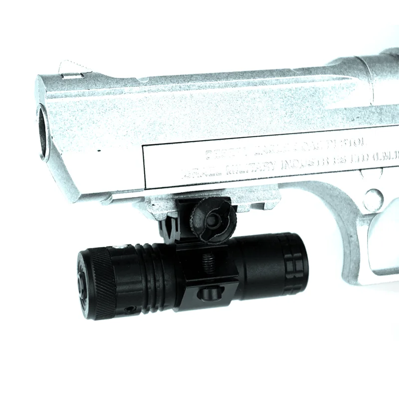 Лазерный прицел с красной точкой и планкой Пикатинни