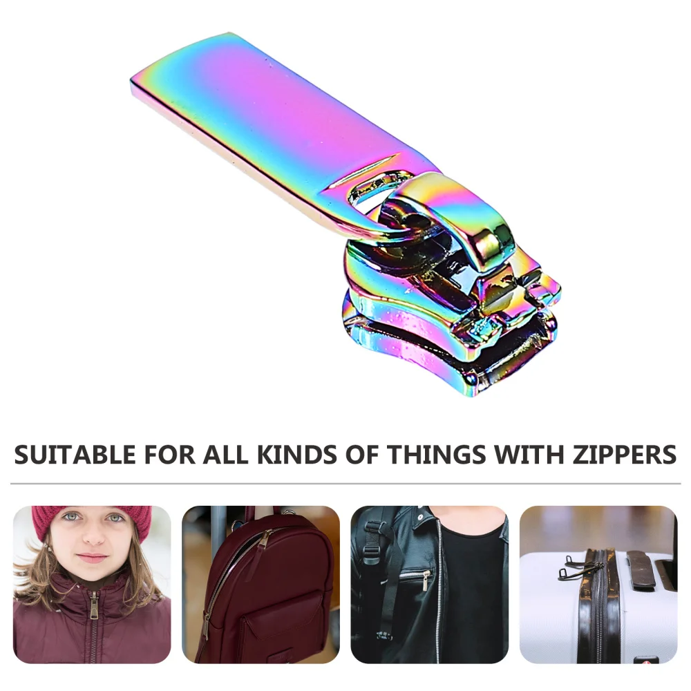 

10 Pcs Decorative Zipper Tabs Replacement Backpack Clothing Zipper Pullers