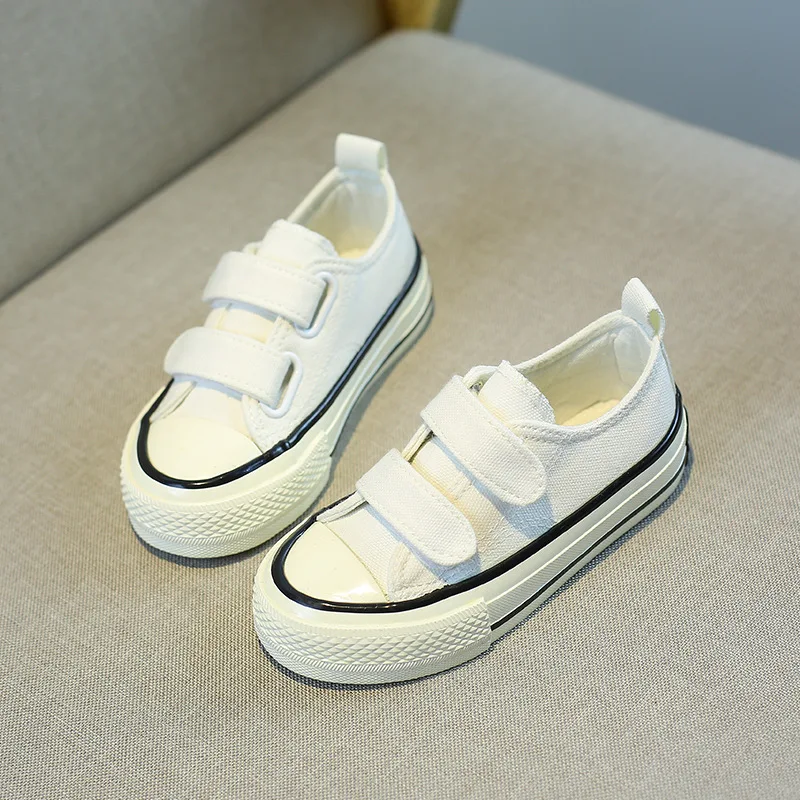 Детская текстильная обувь, кроссовки для девочек и мальчиков, Тканевая обувь, новинка весны 2021, Белая обувь, детская обувь, Корейская обувь, детская обувь
