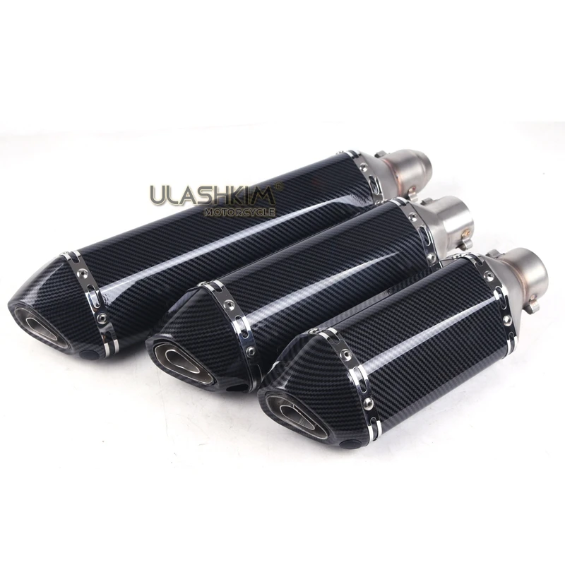36~ 51 мм универсальный глушитель выхлопной трубы мотоцикла Escape slip on Pipe Fit мотоцикл Скутер ATV Dirt Bike Мопед