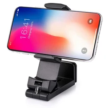 Airplane Cell Phone Seat Back Tray Table Clip and Sturdy Phone Stand for iPhone 11 pro Android Phones Dock