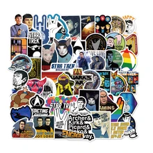 10/50PCS Star Trek Space Cartoon Graffiti Sticker For Luggage Car Guaitar Skateboard Phone Laptop DIY Bicycle Decals Stickers F5