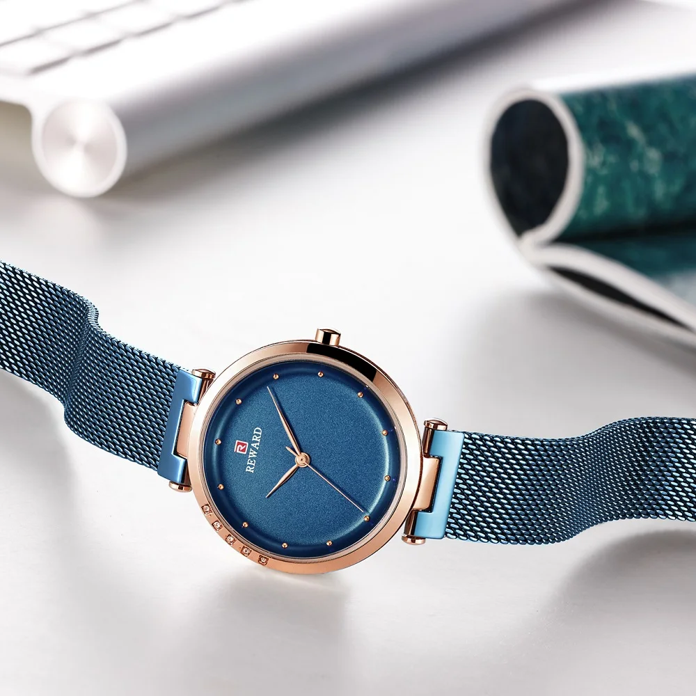 

Watches Women Fashion Simple Watch Reloj Mujer 2021Ultra-thin Stainless Steel Strap Quartz Watch Best Gifts For Ladies