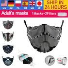 Маски женские многоразовые маски для взрослых PM 2,5 Маска для рта защитные маски с принтом планеты Тканевая маска унисекс маска