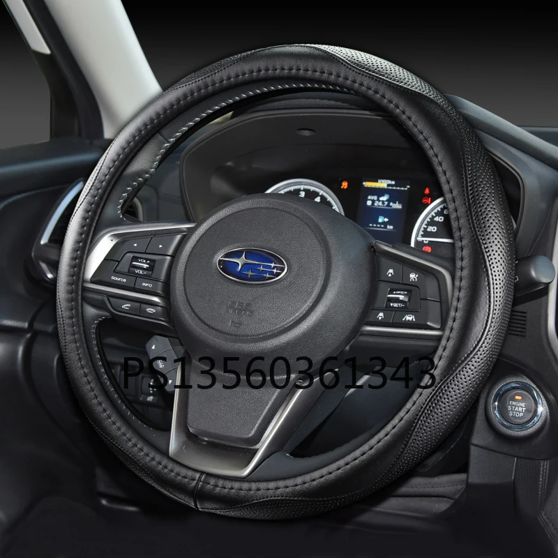 

Чехол на руль для Subaru Forester, кожаный чехол для руля BRZ Outback Legacy XV Four Seasons GM