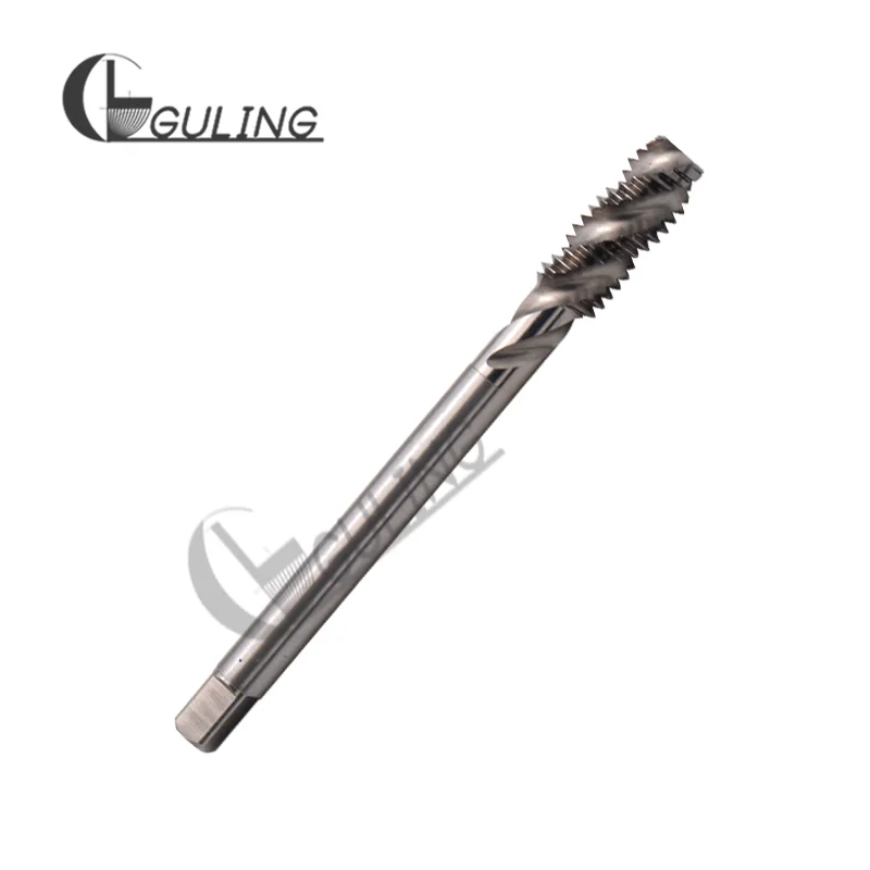 Одиночная Флейта карбида Резьбовая Концевая фреза Метрическая с покрытием