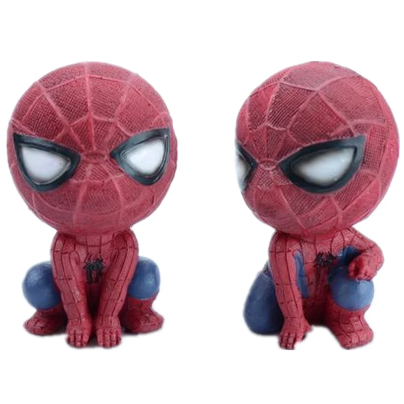 Фигурка из смолы на приседании коллекционная мини модель Популярная игрушка для