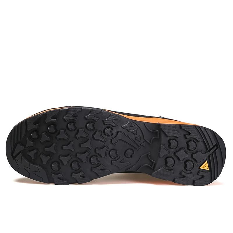 HUMTTO Leather Outdoor Sneakers for Men 2021 Waterproof Hiking Boots Trekking Shoes Camping Hunting Mens Mountain Tactical Boots