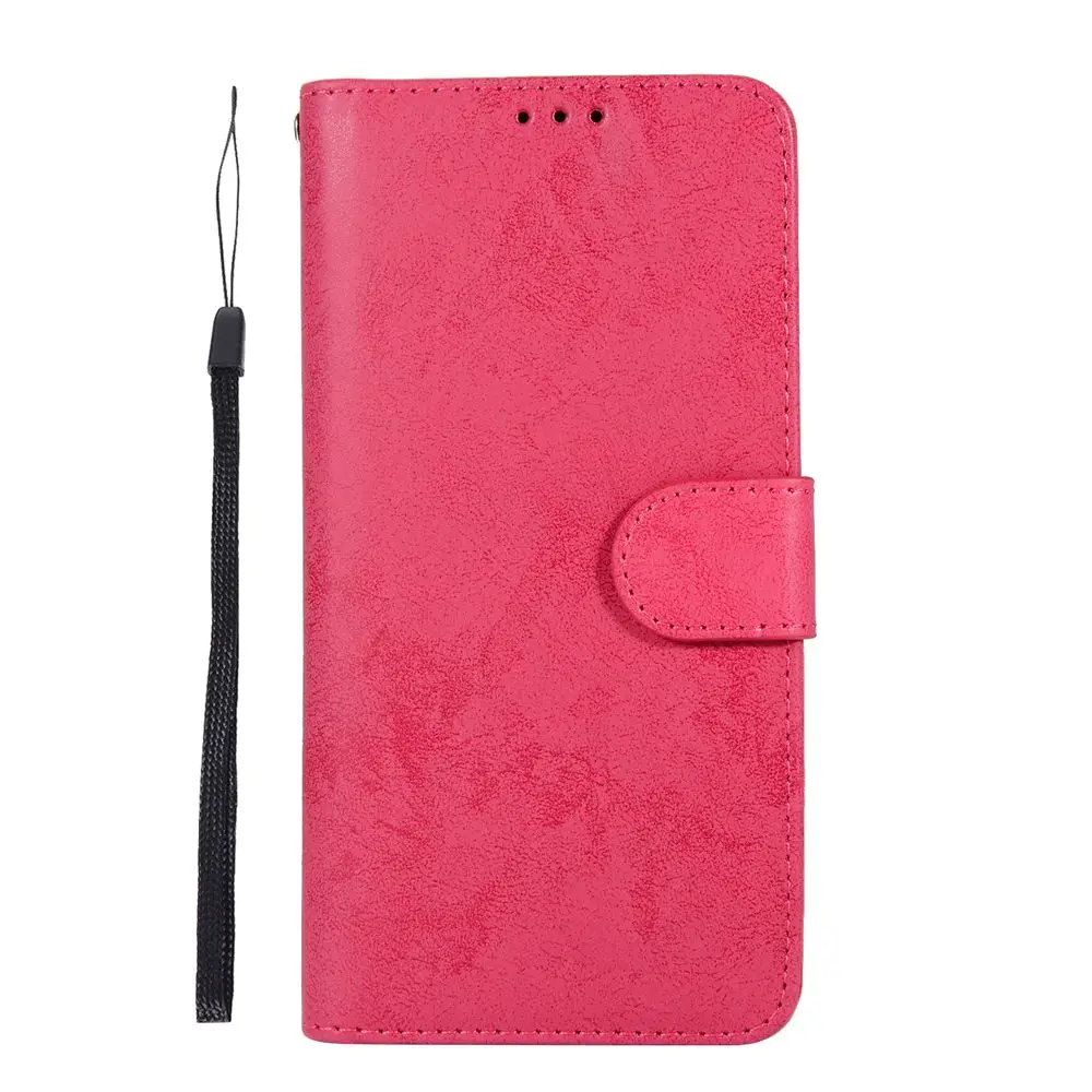 S10e откидная крышка для samsung Galaxy Note 10 8 9 S8 S9 S10 Plus S7 S6 Edge чехол для телефона ретро кожаный кошелек 2в1 Съемная оболочка - Цвет: peach