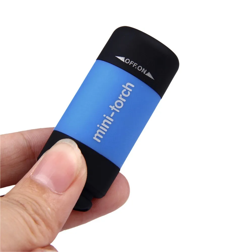 Супер Мини светодиодный светильник портативный флэш-светильник USB Открытый водонепроницаемый перезаряжаемый брелок фонарь лампа светильник s многоцветный#25