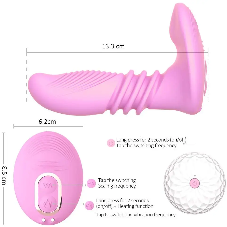 Adullt игрушки для женщин многоскоростные женские носимые Бабочка массажные