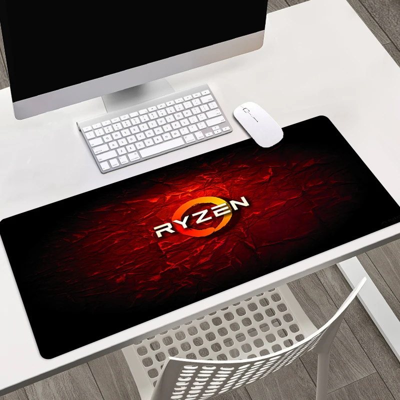 

Большой коврик для мыши, игровые коврики с логотипом RYZEN, резиновый коврик для мыши, игровые настольные клавиатуры, аксессуары для ПК, игровые коврики для офиса, коврик Csgo