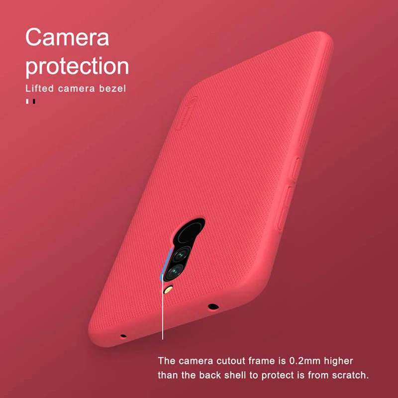 

Cover For Xiaomi Redmi 8 Fitted Case Nillkin Frosted Shield Plastic Hard Mate Phone Cases For Xiaomi Redmi 8 Fundas Back Covers