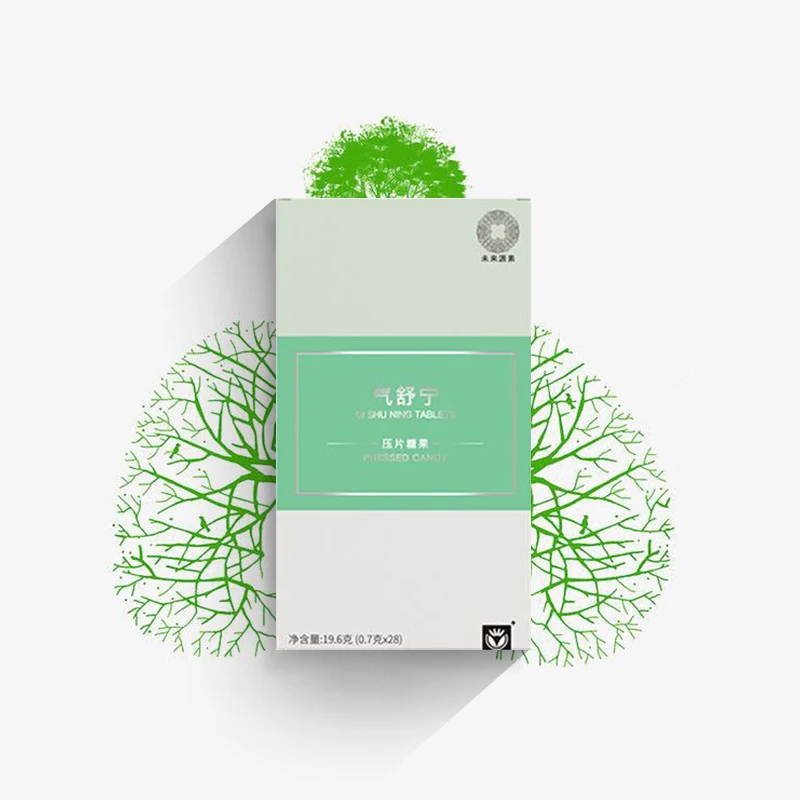 

0.7g*28/Box Gas Shu Ning Tablet Candy for Smokers Second-Hand Smoke Smog Lampblack Decoration Chemical Worker