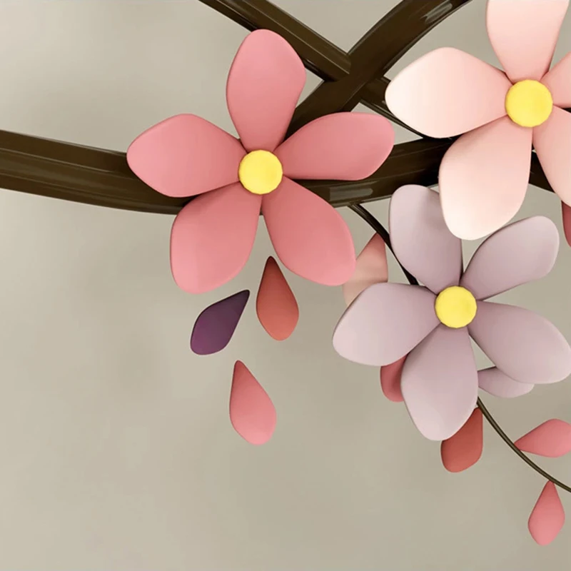 Настенная 3D фотобумага по индивидуальному заказу настенная роспись с цветами и