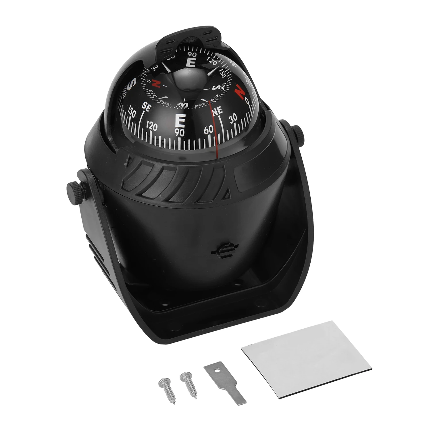 Водонепроницаемый автомобильный компас для лодки цифровой поворотный Морской