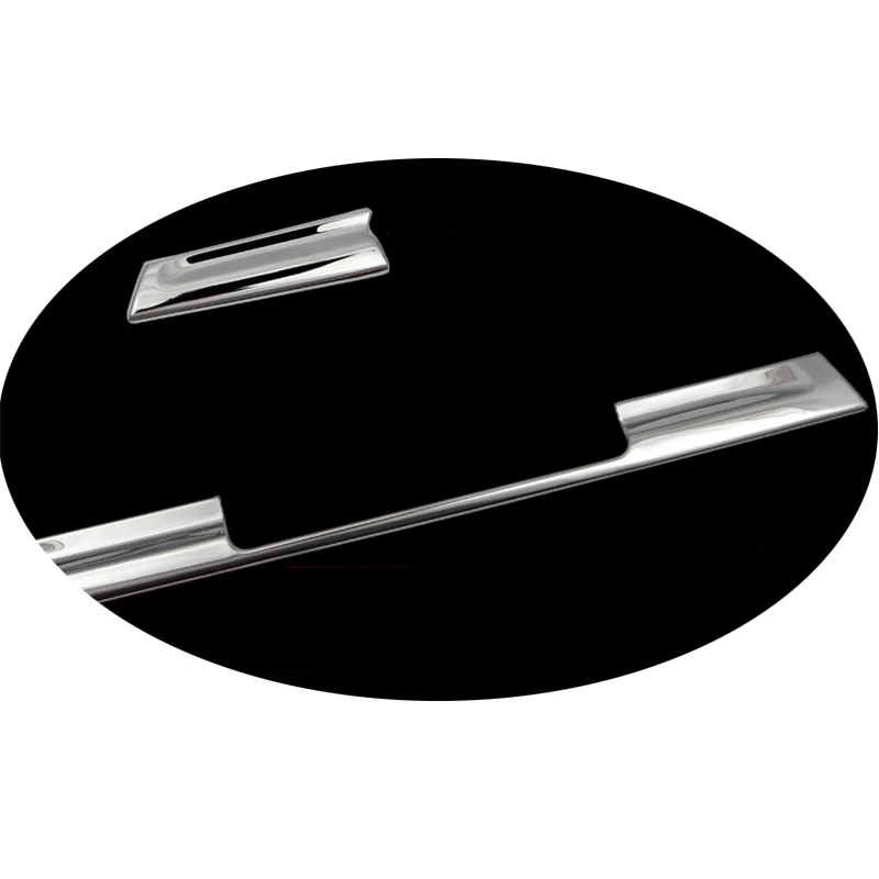 Car Styling Auto Accessories For Audi A4 B9 Center Console Navigation Panel Decorative Cover Trim Stainless Steel Sticker 2017 | Автомобили