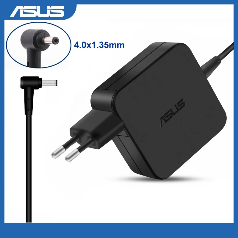 Зарядное устройство для Asus UX360C X553M Q302L Q504UA Q304U S200E UX330 UX330U UX360 UX305 X540 X541, 19 в, 2,37 А, 45 Вт, 4,0x1,35 мм - изображение