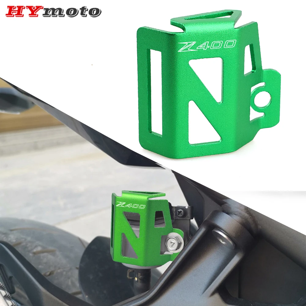 

Z400 Горячие предложения аксессуары для мотоциклов с ЧПУ Задняя Тормозная жидкость резервуар Защитная крышка масляная крышка протектор для ...