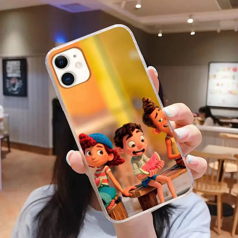 

New 2021 Disney luca Mobile Phone Case for iPhone 6 6s 7/8 plus x xr xs max 11/12pro max 12mini cute Cell phone case