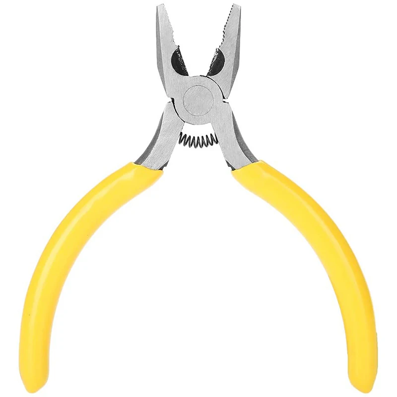 

7Pcs Professional Jewelry Pliers Tools Kit Long Bent Nose Pliers Jewellery Making DIY Beading Tools Kit Mini Pliers Set