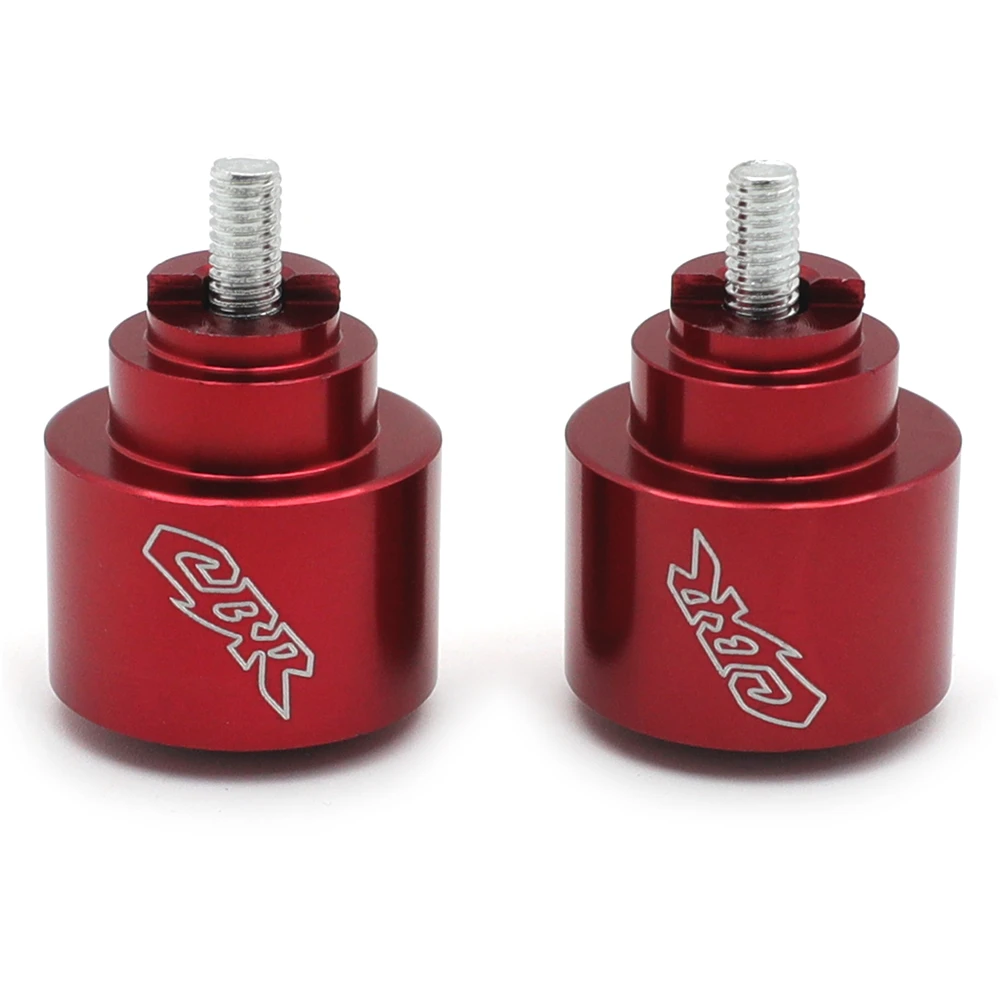 Фото Красные наконечники руля для Honda Cbr 600 900 929 954 1000 Rr F4I F4 1100-1986, запчасти для мотоцикла, бесплатная доставка №3