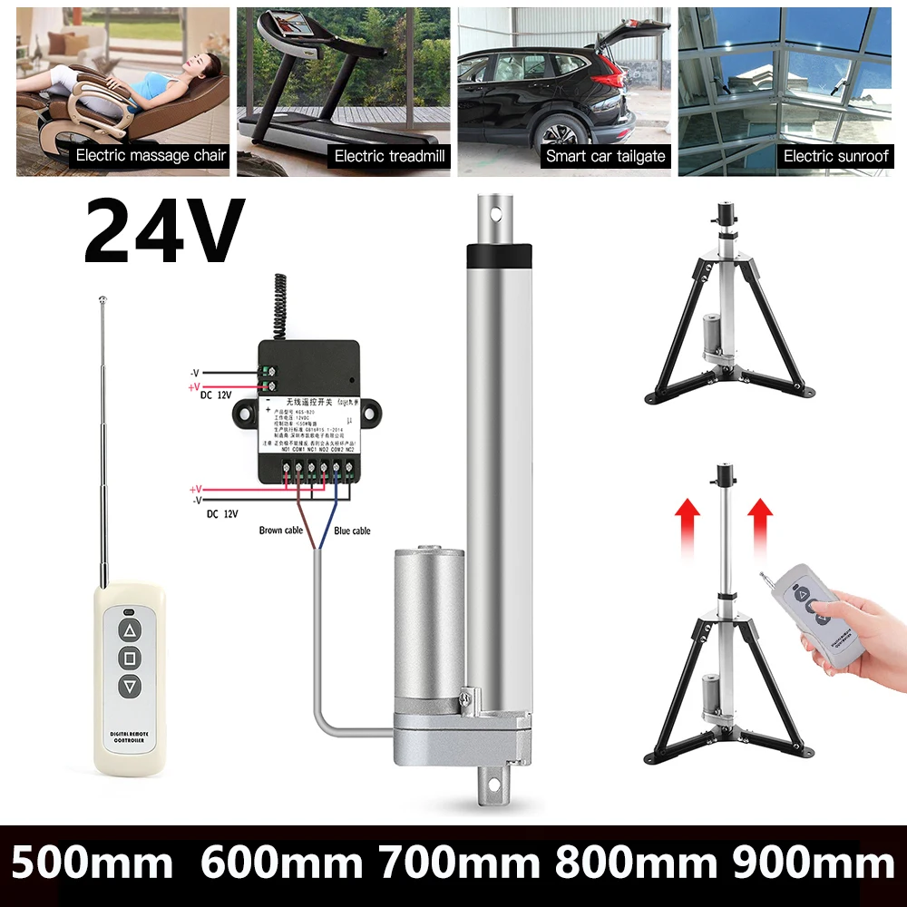 Радиочастотный пульт дистанционного управления 24 В постоянного тока линейный