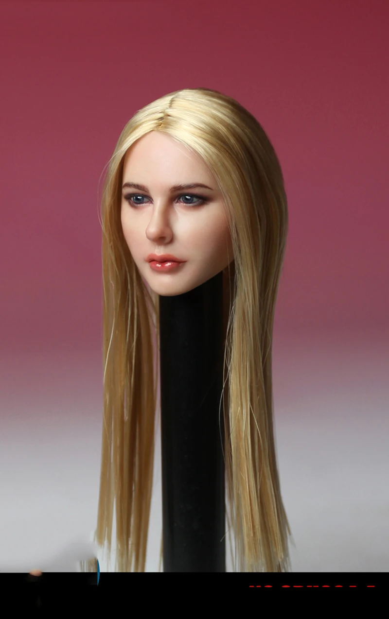 

SUPER DUCK SDH004 A 1/6 Scale Avril Head Sculpt Head Models European Womens Beauty Girl for 12 Inches Figures Bodies Dolls DIY