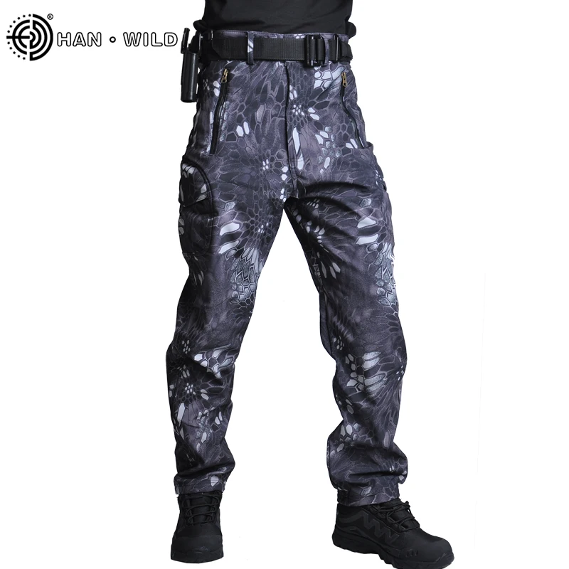 calcas taticas masculinas multi bolso elasticidade militar caminhadas tatico calcas