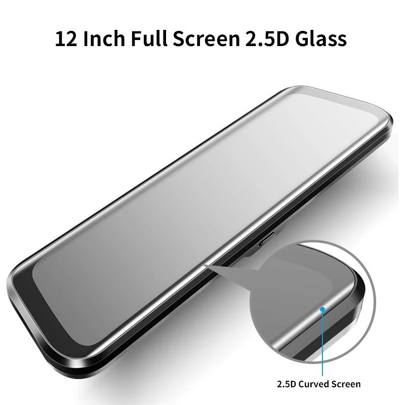 12 Inch Android 8.1 Adas Dash Cam Car Dvrs Camera Gps Navi Bluetooth Fhd Video Recorder 4G Wifi Dvr Mirror | Автоэлектроника