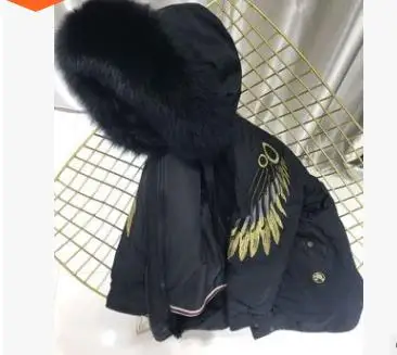 blue fur Натуральная Шуба из кролика Рекс с капюшоном натуральный мех парка куртка для девочки зима мальчик девочка зимняя куртка Комбинезоны для детей - Цвет: blue fur