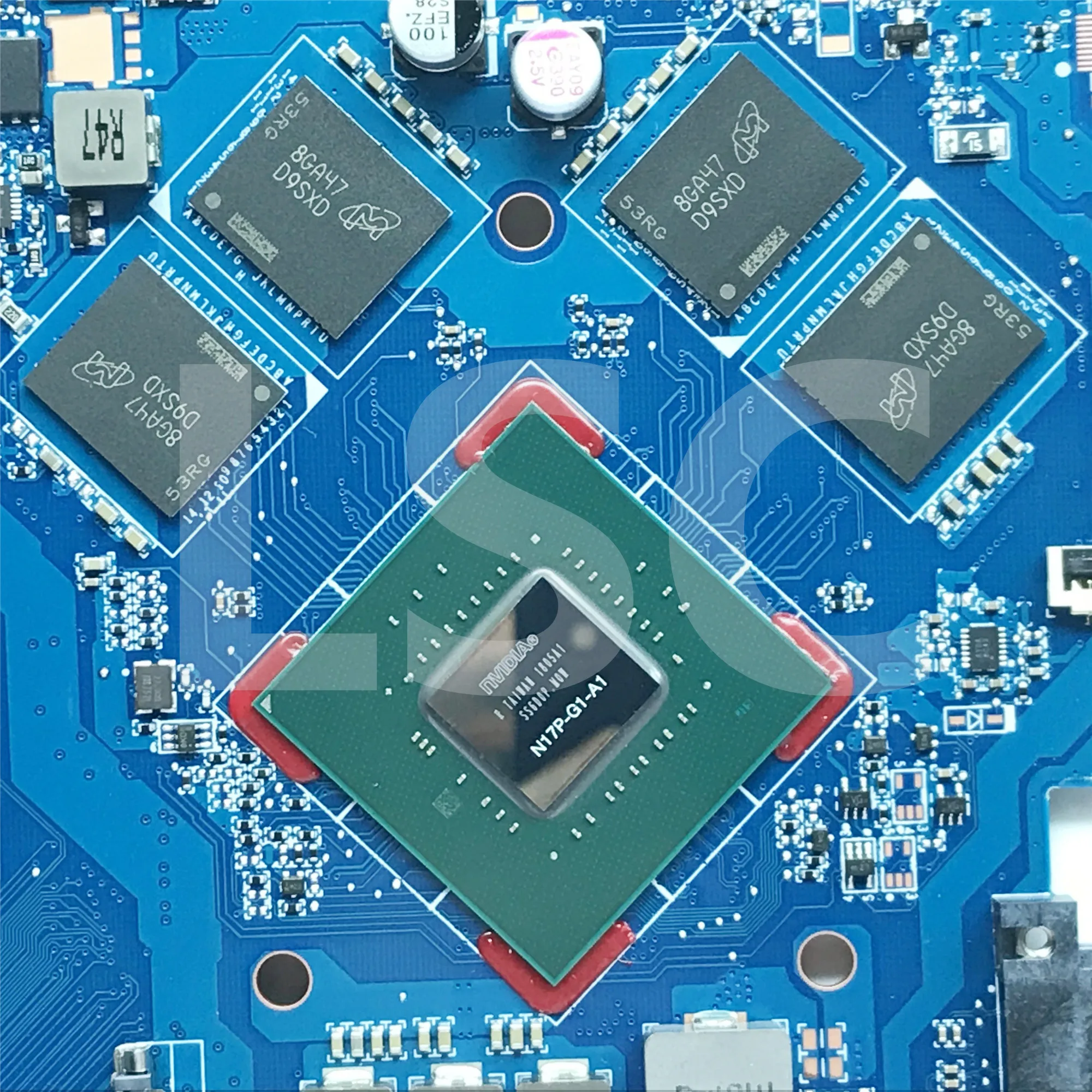 Материнская плата LSC для ноутбука HP 17 AB W 915468 601 I5 7300HQ CPU GTX1050 GPU DDR4 DAG37DMBAD0|Материнские