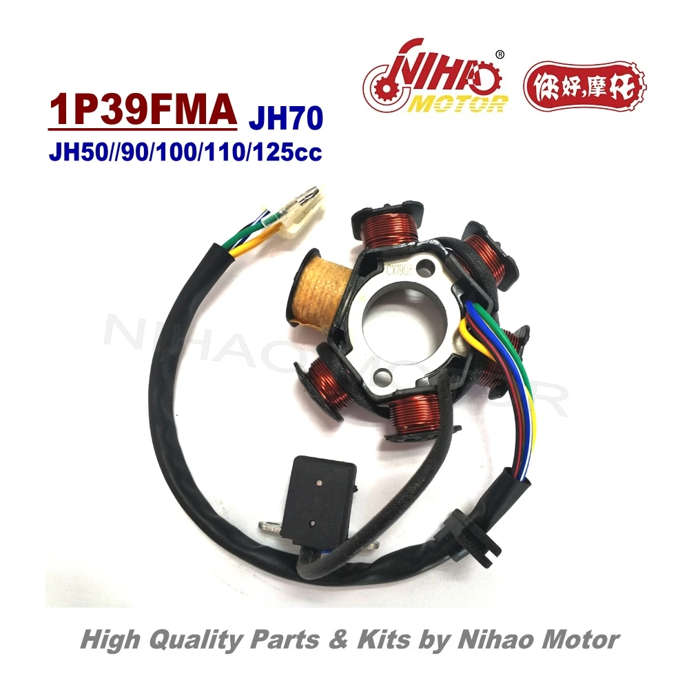 Катушка накаливания статора 24 C100 Alpha 100cc 1P47FMC JH70 детали двигателя MOTOLAND VENTO регуmoto