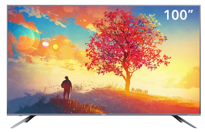 4K 100 ''монитор плюс Телевизор с французским немецким испанским английским