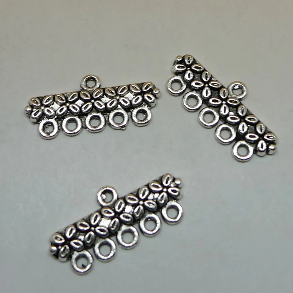 

Jewelry Findings Components Buckle Earring Connector 25x11mm 10pcs