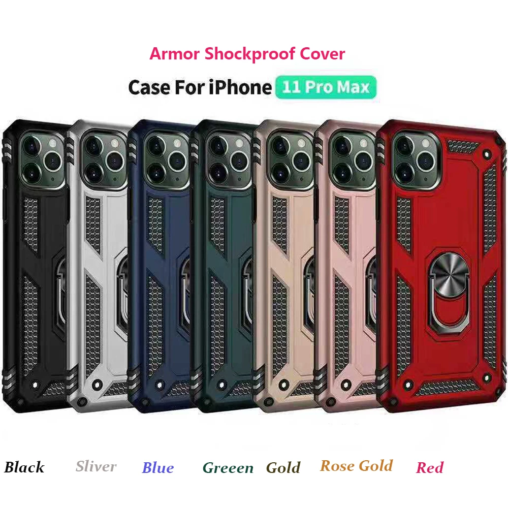 Роскошный бронированный магнитный чехол для iPhone 11 Pro Max противоударный 8 7 6s XR X XS с