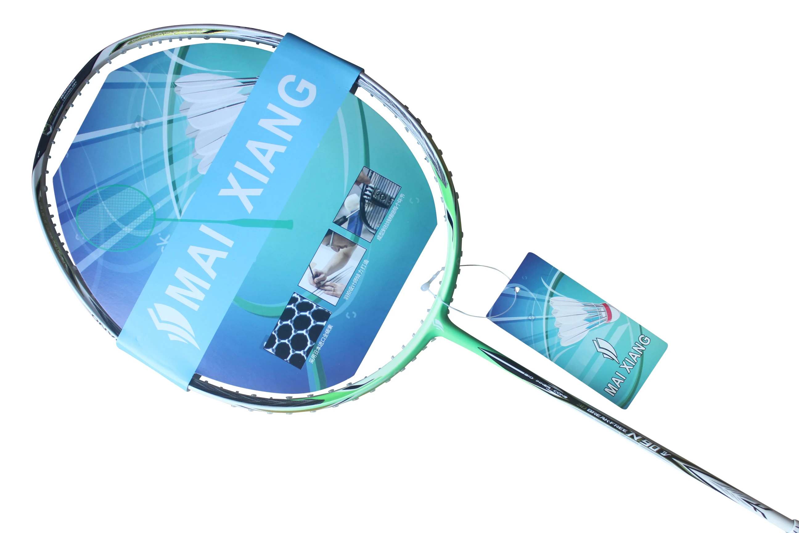 

N90IV N90-3 badminton rackets nano carbon High Quality N90-4 badminton racquet